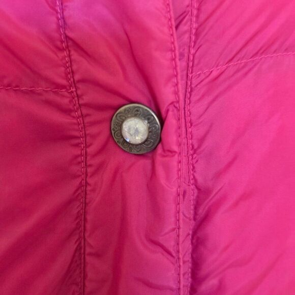 Cherokee Girls Juniors Pink Puffer Vest Size XL - Picture 3 of 7